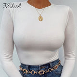 Long Sleeve Skinny Body Top Jumpsuit